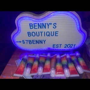 Watermelon lipgloss, custom made #pride colors